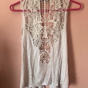 White summer cardigan